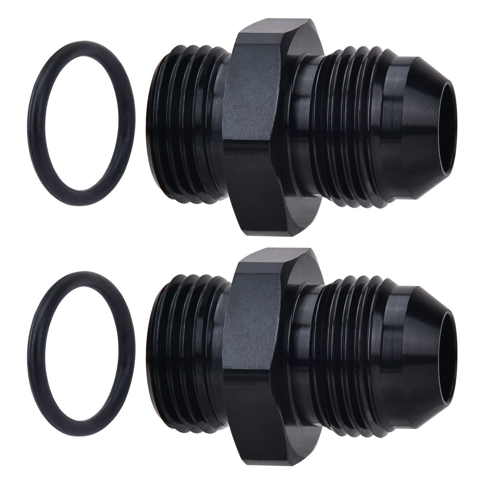 EVIL ENERGY adapter front view showing black anodized finish and compact profile for durability