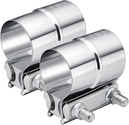 EVIL ENERGY front view of clamp pack showing durable stainless finish and hardware benefit