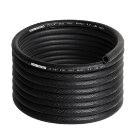 EVIL ENERGY front view of 20ft fuel hose showing length and label, durable and ready