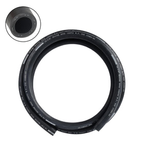 EVIL ENERGY front view of 5ft heater hose showing full length and finish for easy selection