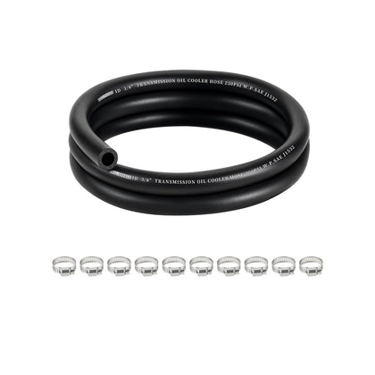 EVIL ENERGY front view of transmission hose showing full length and durable cover