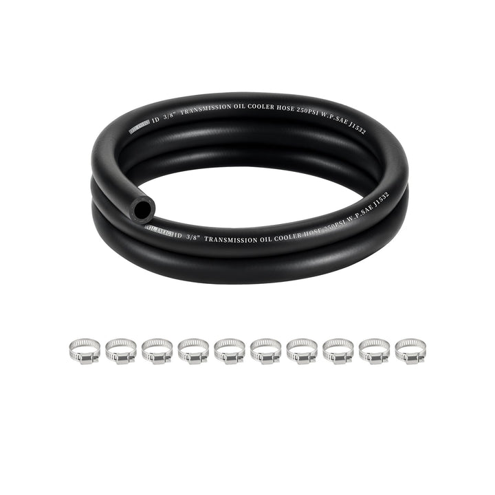 EVIL ENERGY front view of transmission hose showing full length and durable cover
