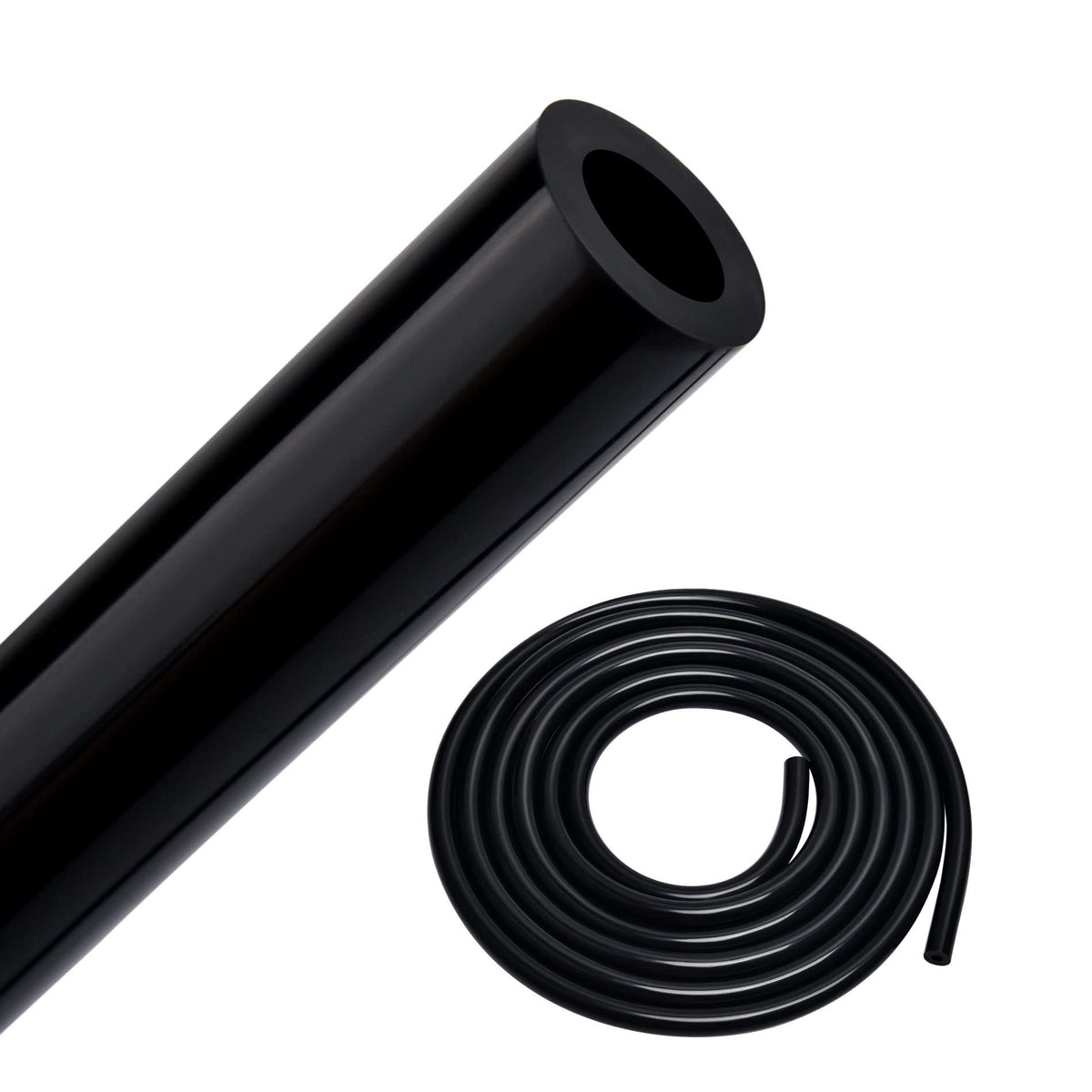 EVIL ENERGY front view of 10FT silicone vacuum tubing showing length and color benefit: reliable supply