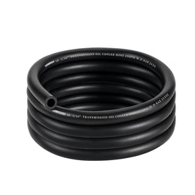 EVIL ENERGY front view of coiled hose showing length and material benefits
