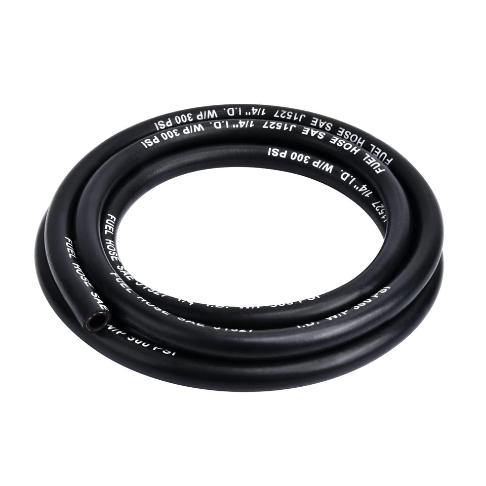 EVIL ENERGY front view showing hose coil and packaging, clear durability benefit