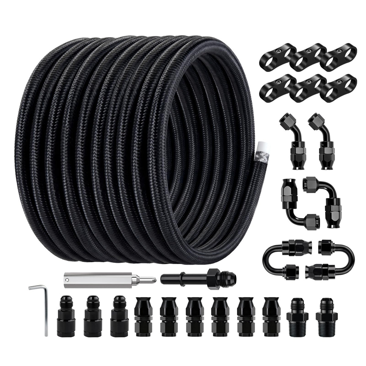 EVIL ENERGY front packaging showing full 26ft kit and AN6 compatibility benefits