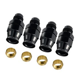 EVIL ENERGY front view of four adapters showing compact durable construction and benefit