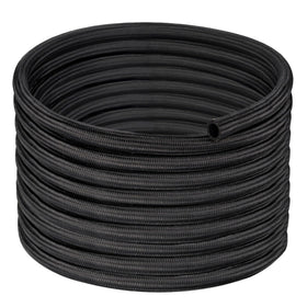 EVIL ENERGY front view of 6AN braided fuel hose showing full length and construction benefit durable routing