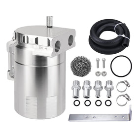 EVIL ENERGY front view can showing compact aluminum body and threaded ports for leak prevention