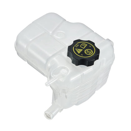 EVIL ENERGY front view coolant reservoir showing OEM fit and clean finish