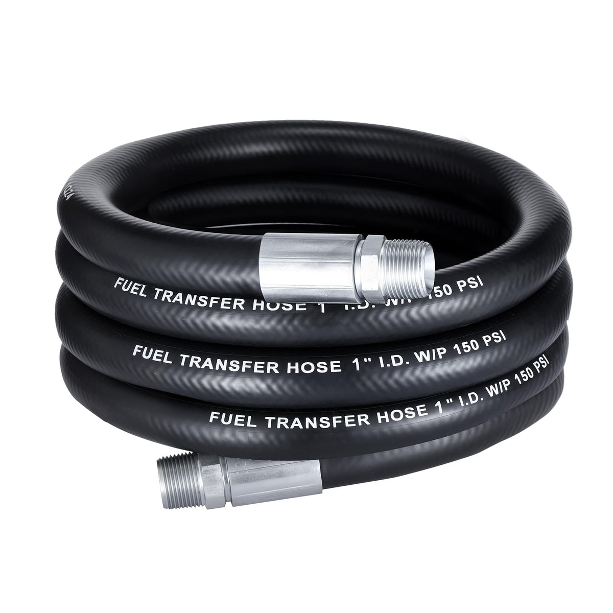 EVIL ENERGY front view of hose packaging showing product and length for quick identification