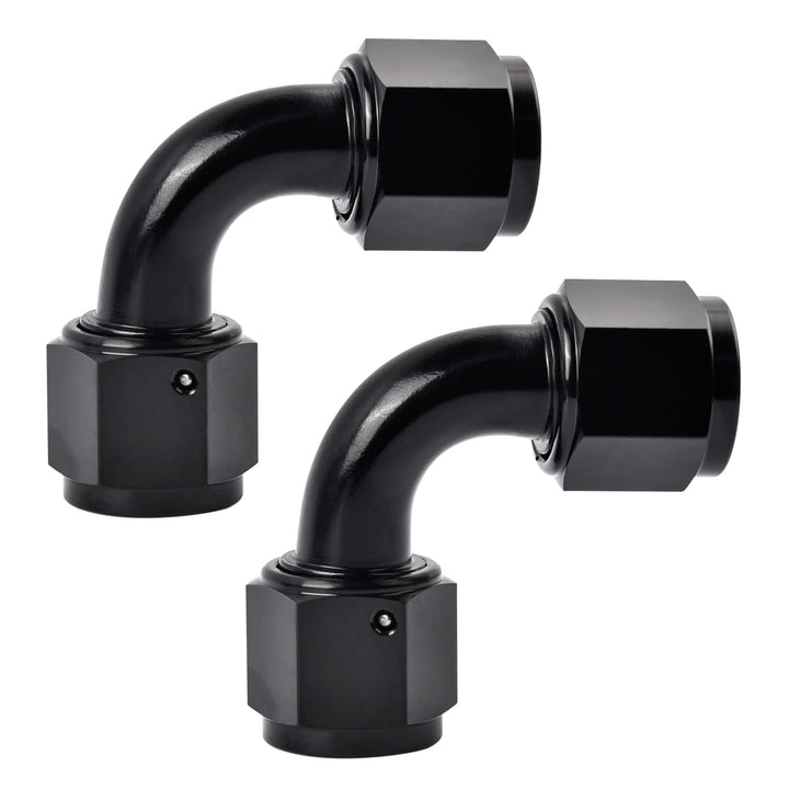EVIL ENERGY front view showing two black anodized 6AN swivel couplers, highlights compact design and durability