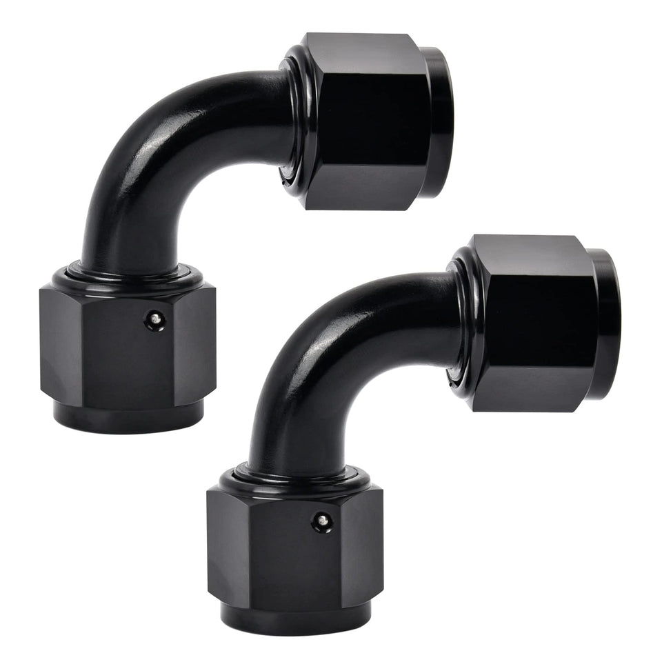 EVIL ENERGY front view showing two black anodized 6AN swivel couplers, highlights compact design and durability