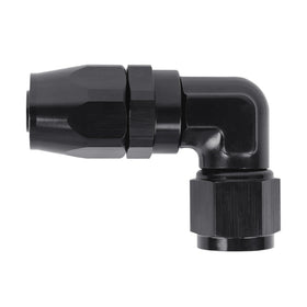 EVIL ENERGY front view of 10AN 90° fitting showing compact profile and durability