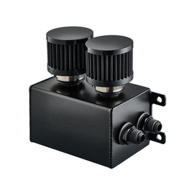 EVIL ENERGY front view showing dual breathers and durable aluminum finish for reliable separation