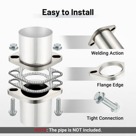 EVIL ENERGY gasket and hardware laid out showing included bolts and seal reliability