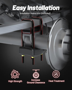 EVIL ENERGY hardware and 12.9-grade bolts laid out for easy installation