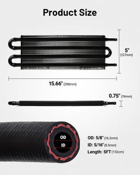 EVIL ENERGY hose and fittings detail demonstrating durable CPE construction