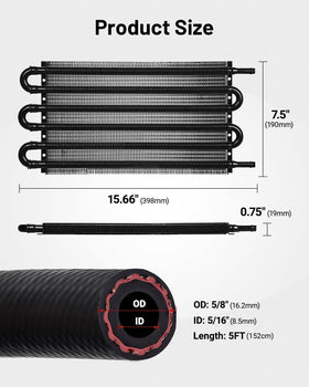 EVIL ENERGY hose and fittings detail with CPE hose for high-pressure durability