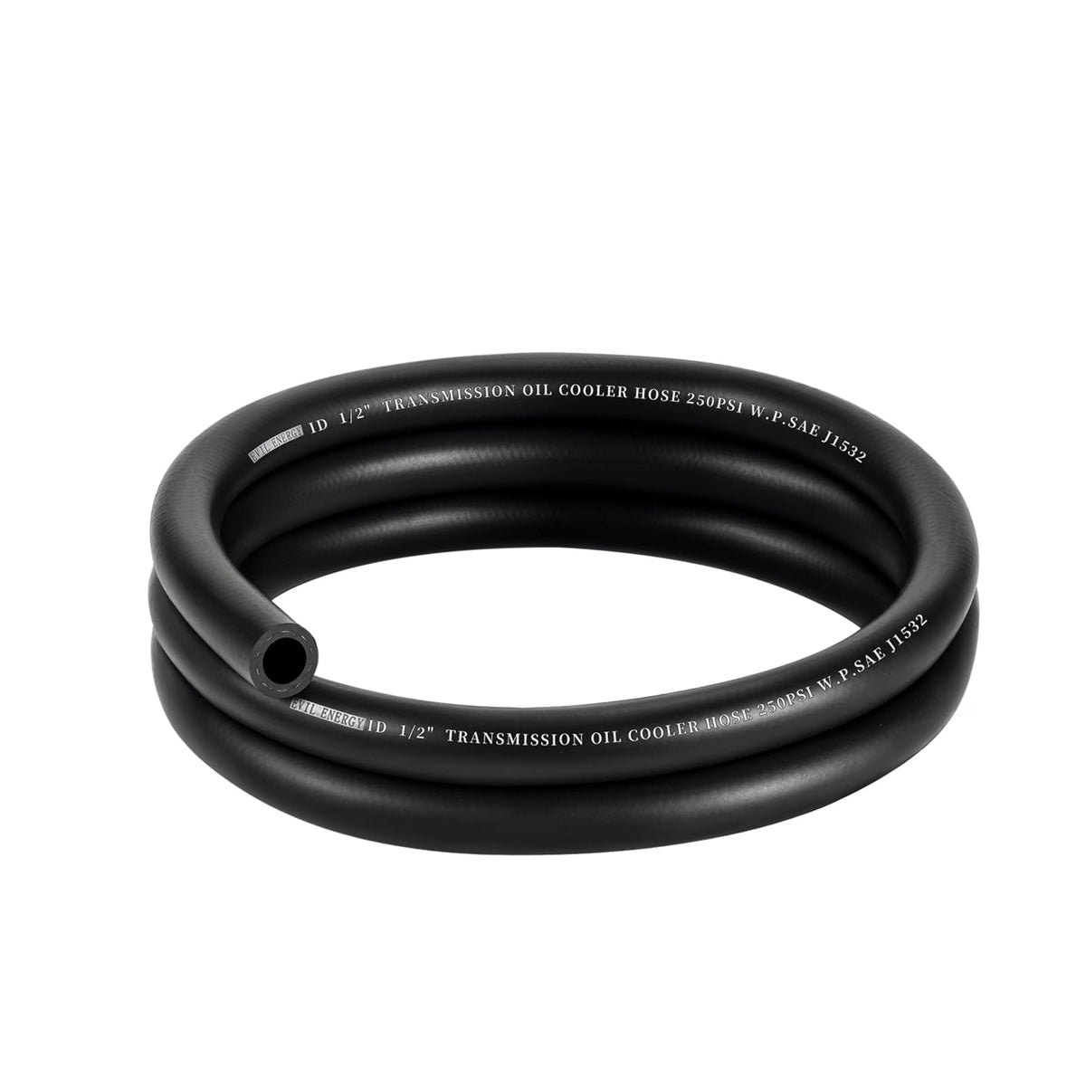 EVIL ENERGY hose front view showing full 5ft length and fit