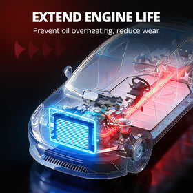 EVIL ENERGY installed in an engine bay showing space-saving placement benefit