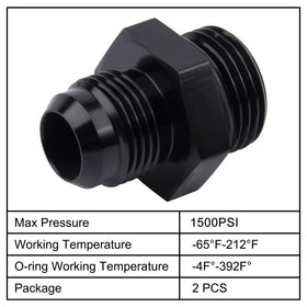 EVIL ENERGY adapter installed on a fuel rail demonstrating secure connection and space-saving fit