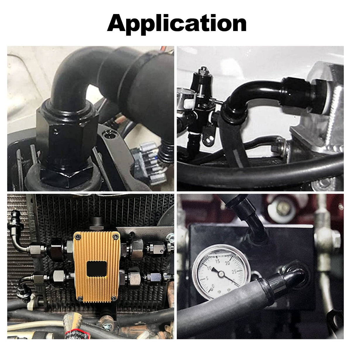 EVIL ENERGY installed in an engine bay showing space-saving routing benefit for tight areas