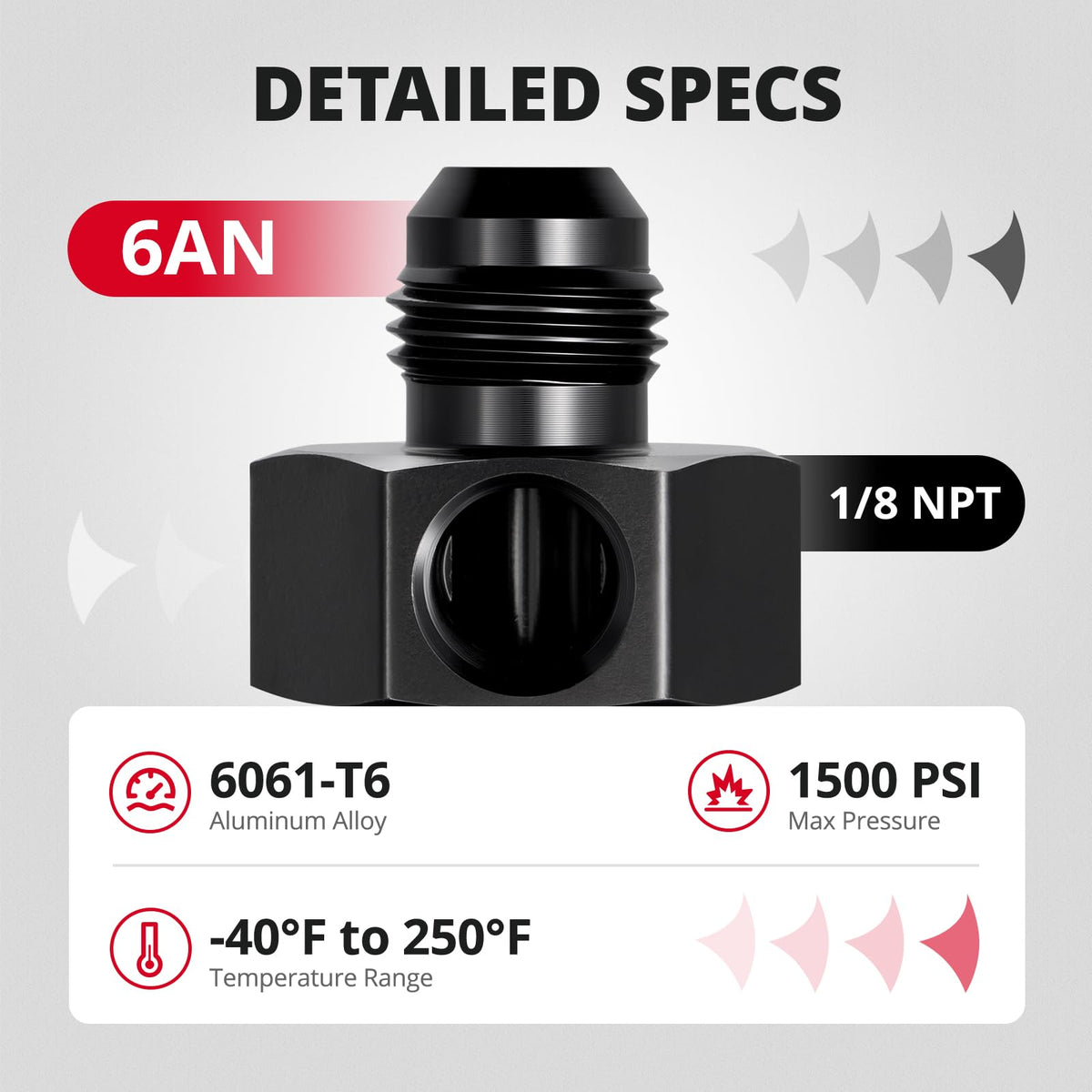 EVIL ENERGY adapter installed in engine bay enabling inline fuel pressure monitoring