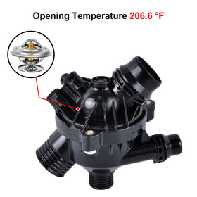 EVIL ENERGY housing installed on BMW engine illustrating correct fit and reliable cooling