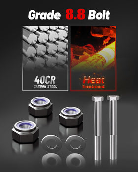 EVIL ENERGY instruction sheet with tools showing quick two-hour install