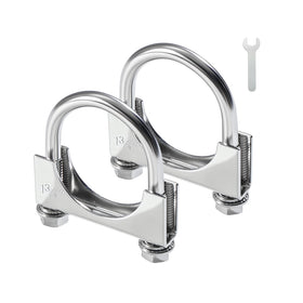 EVIL ENERGY mechanic installing clamp in garage showing easy, no-weld application