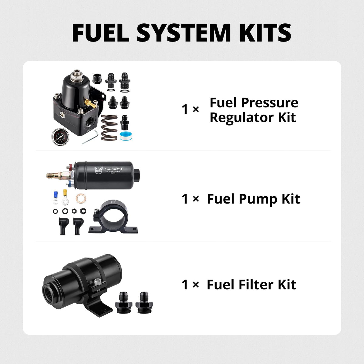 EVIL ENERGY kit on mechanic workbench in use-ready scenario showing practical utility