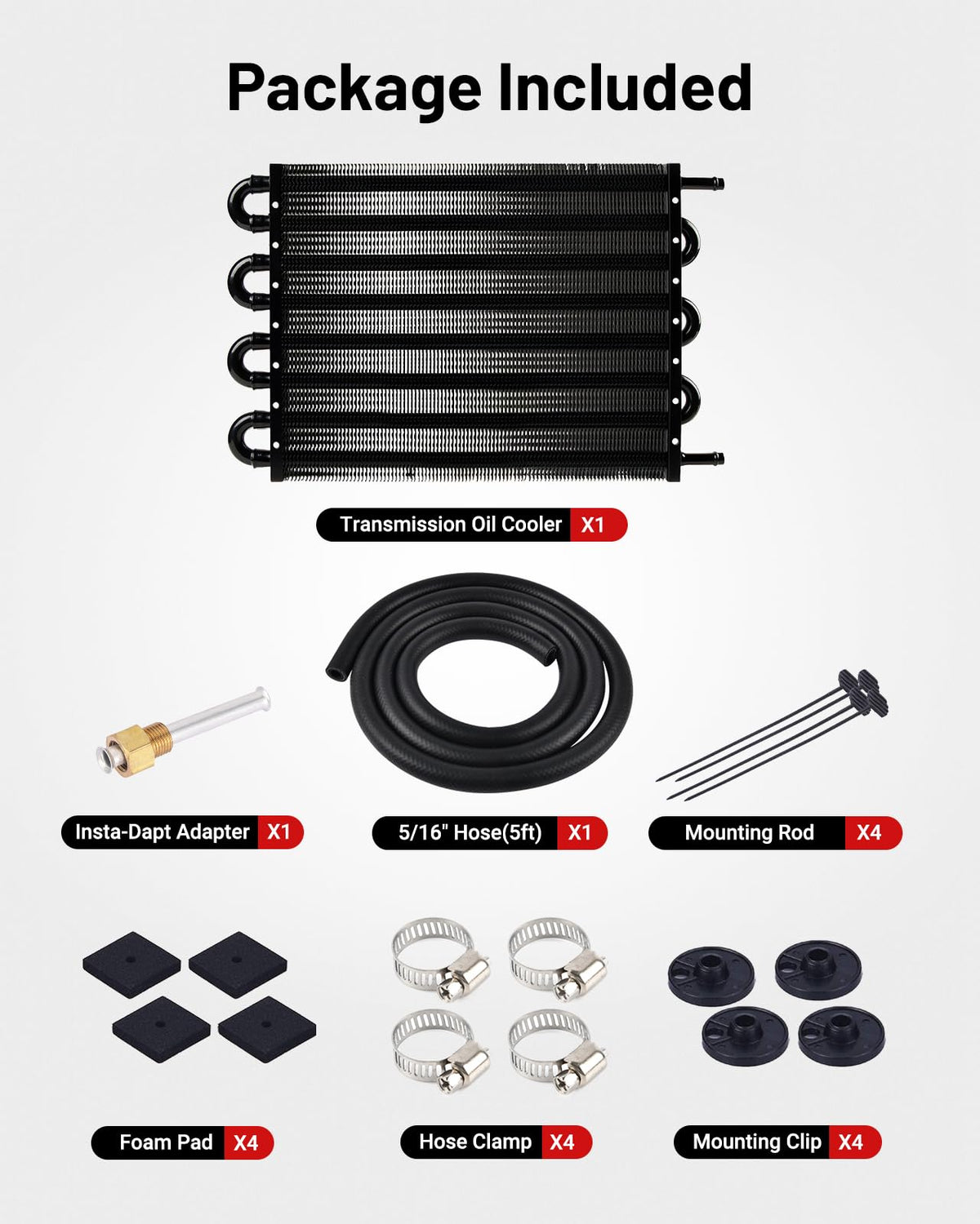 EVIL ENERGY mounted under hood example positioned for optimum airflow and cooling
