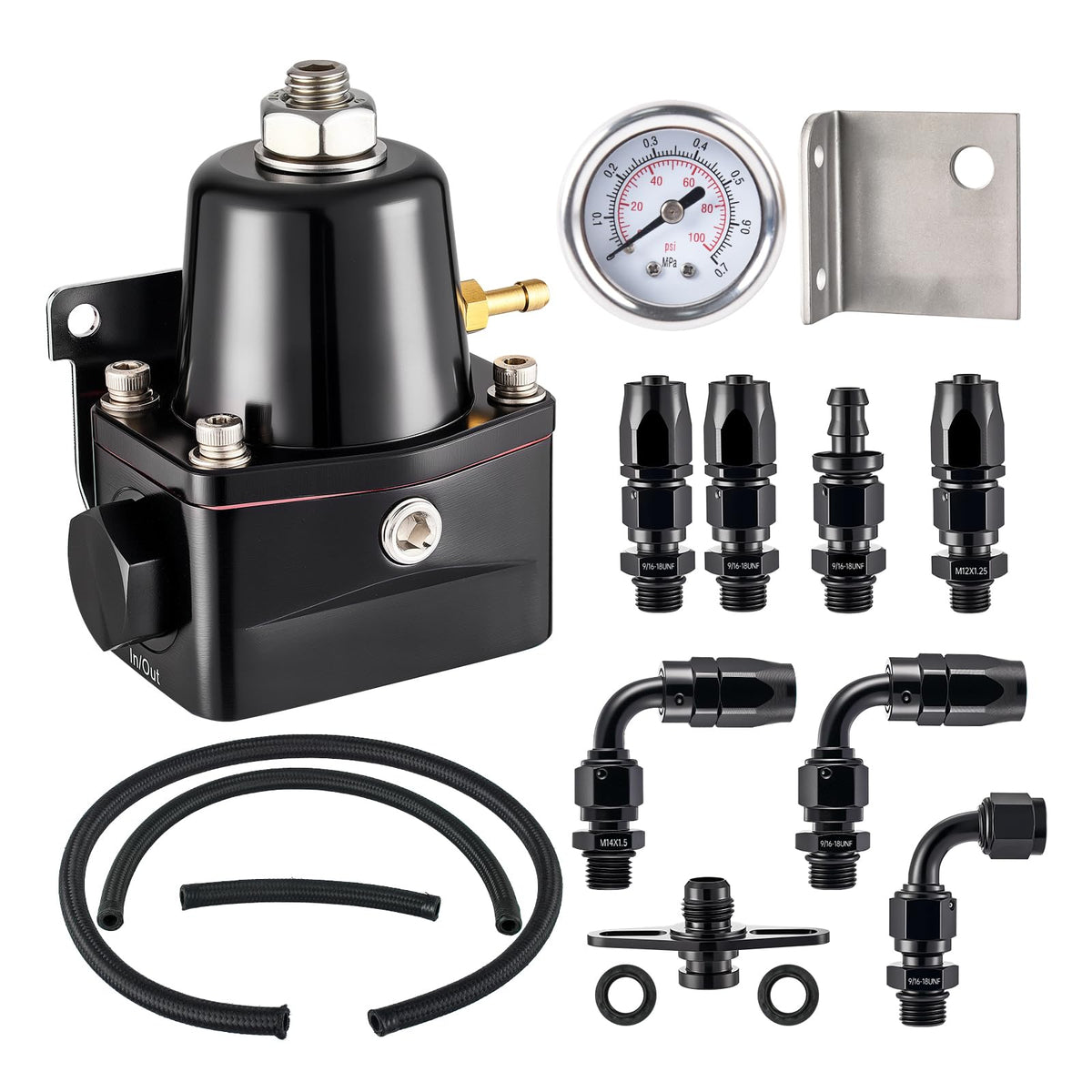 EVIL ENERGY regulator front view showing compact body and stable mounting