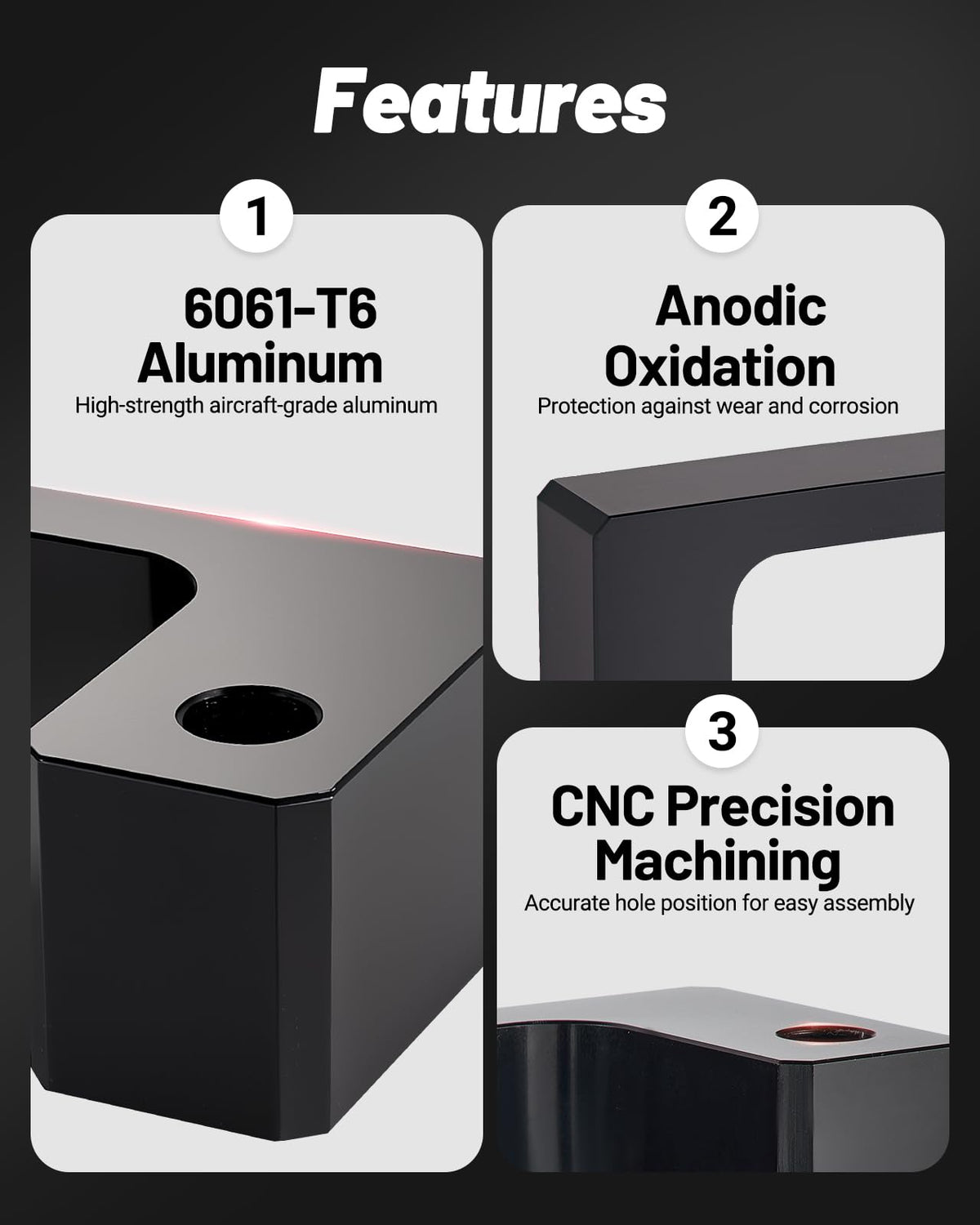 EVIL ENERGY spacer next to ruler showing spacer thickness and scale
