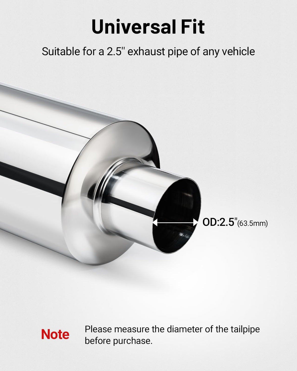 EVIL ENERGY side profile showing 18.5 inch length and universal-fit scale advantage