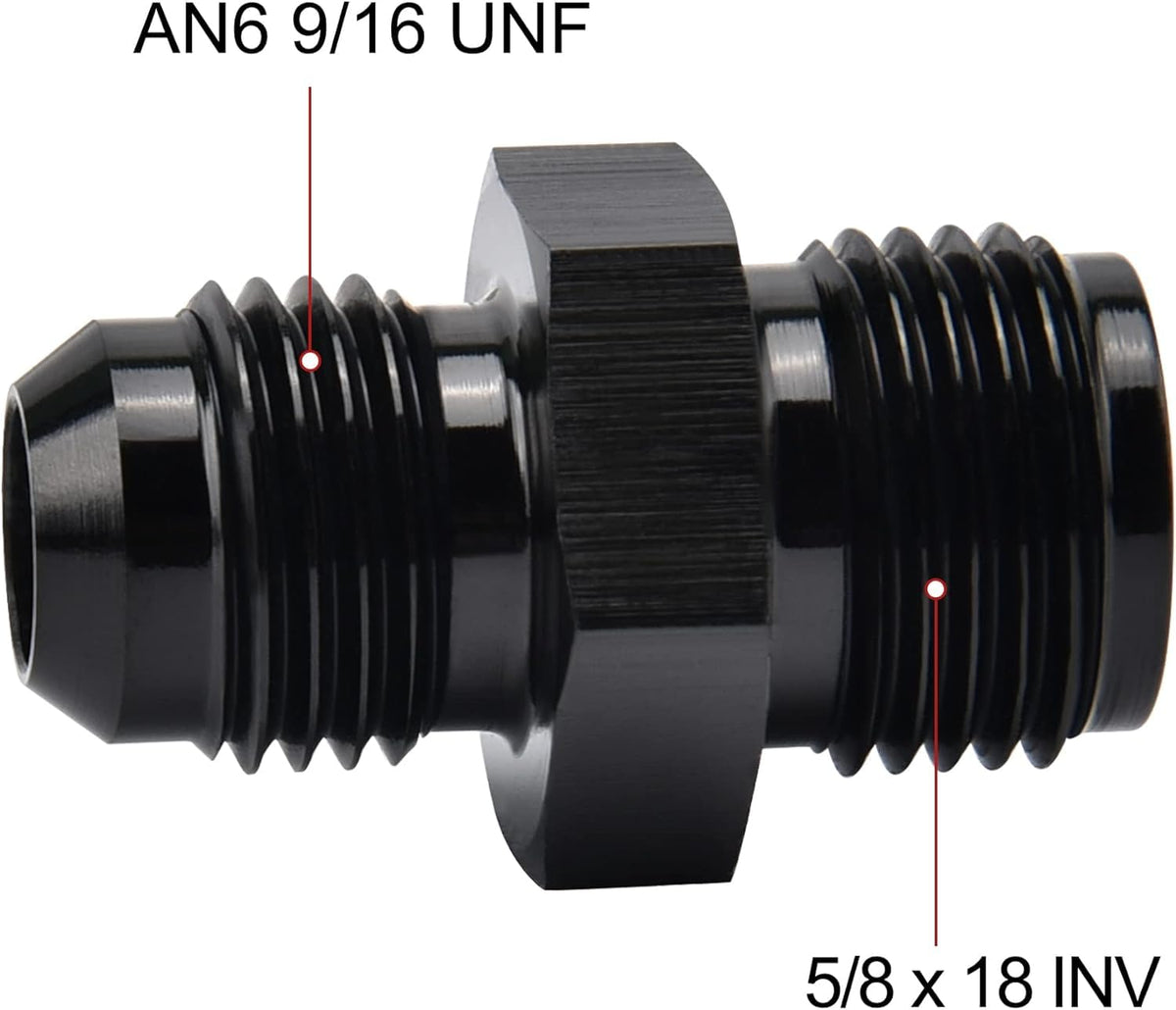 EVIL ENERGY close-up of 5/8-18 thread detail ensuring precise engagement and leak reduction