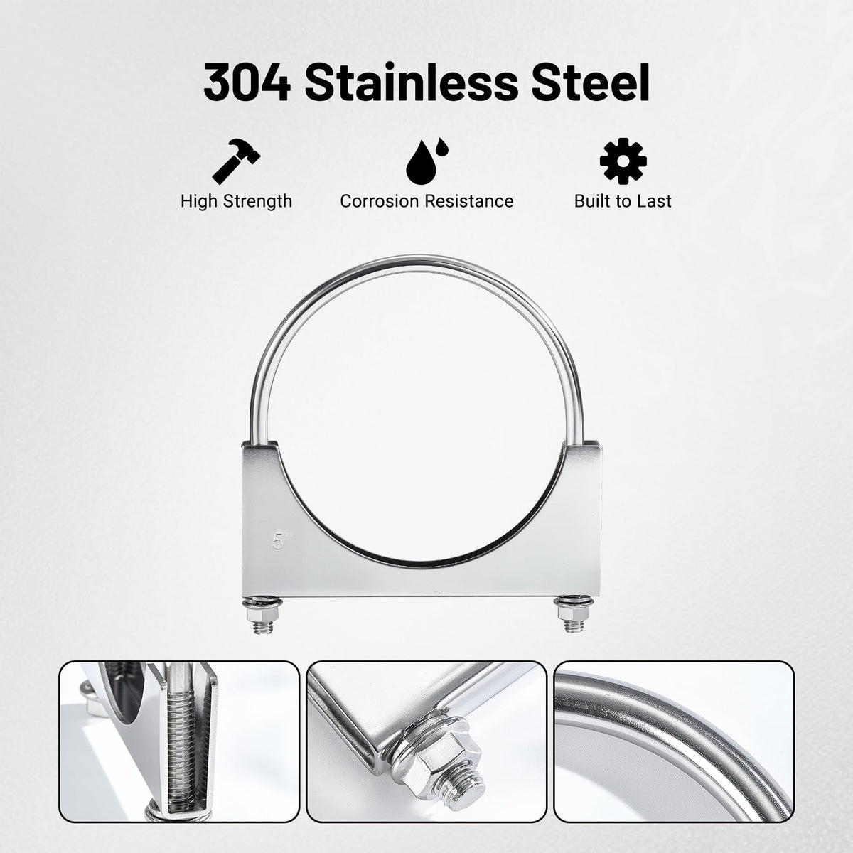 EVIL ENERGY threaded rods and anti-slip nuts close-up showing secure vibration resistance