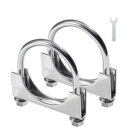 EVIL ENERGY front view of clamp showing durable stainless construction for secure joins