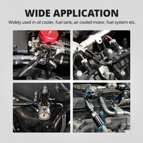 EVIL ENERGY fittings on workbench showing durability and professional use