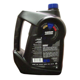 Evinrude XD50 pour demonstrating volume and easy pouring for accurate filling