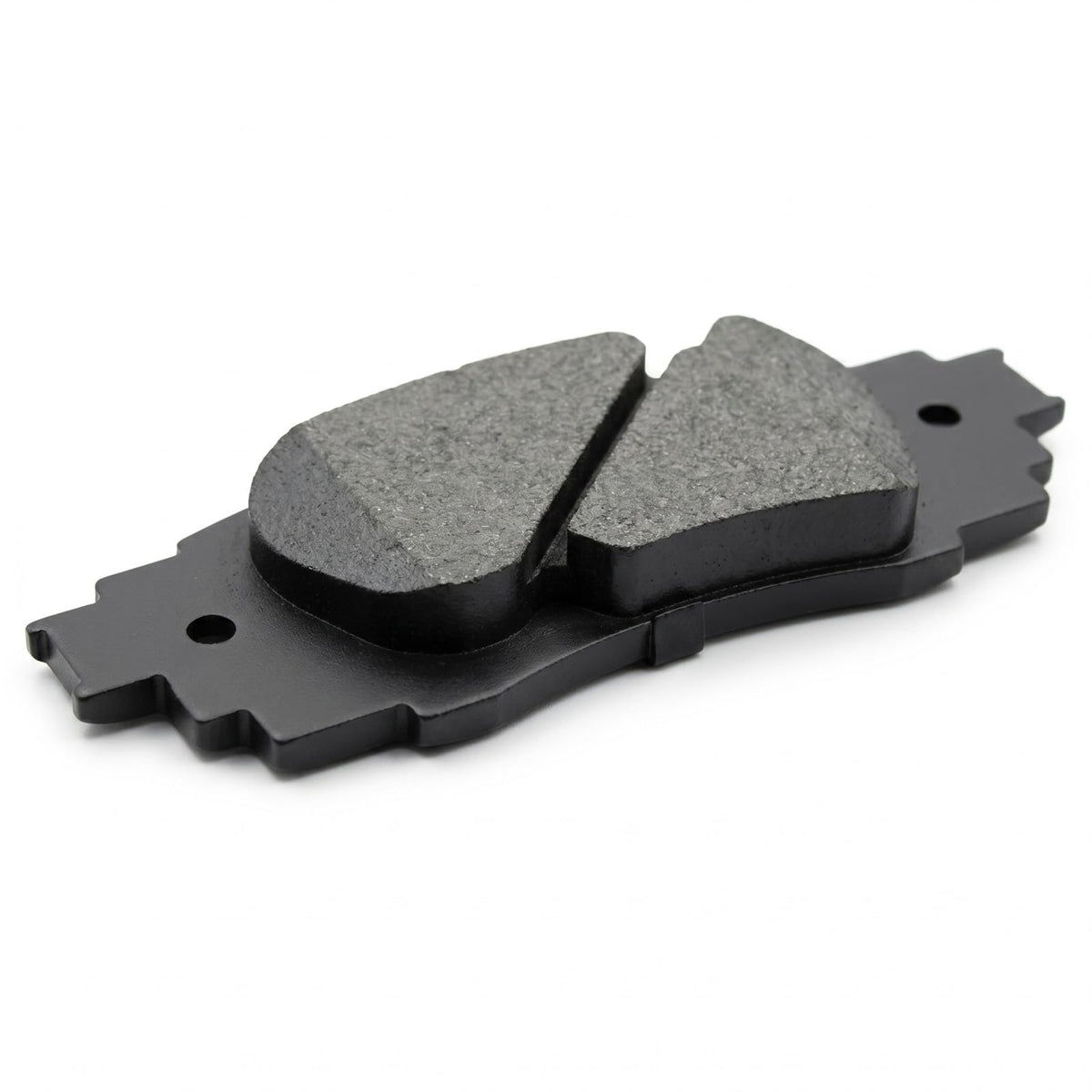 evkingauto rear pad close-up showing backing plate and stable braking