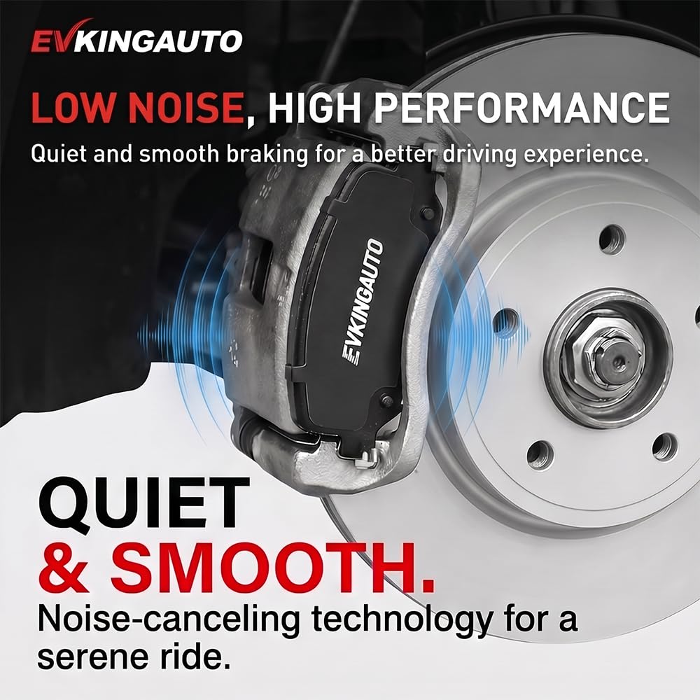 evkingauto pad thickness closeup showing durable material for longer life