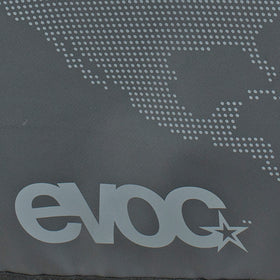 EVOC tailgate pad installed on pickup demonstrating secure bike transport