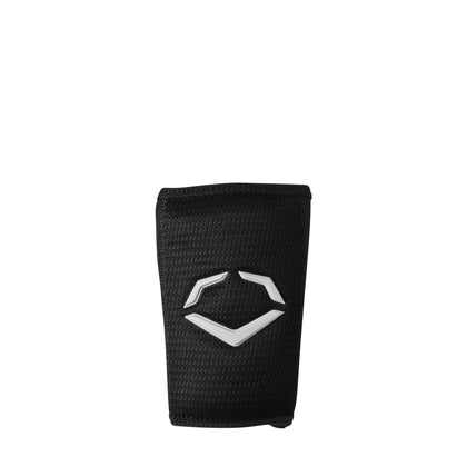 EvoShield Pro-SRZ wrist guard front view showing black sleeve and shield, protective fit