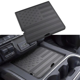 EVPLNT front view of center console cover showing OEM look and neat fit