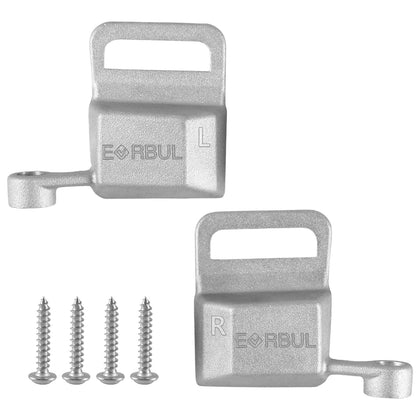 EVRBUL front packaging showing both aluminum armrest brackets and screws for quick repair