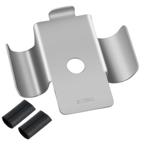 EVRBUL front view clip retainer showing solid stainless steel construction and durability