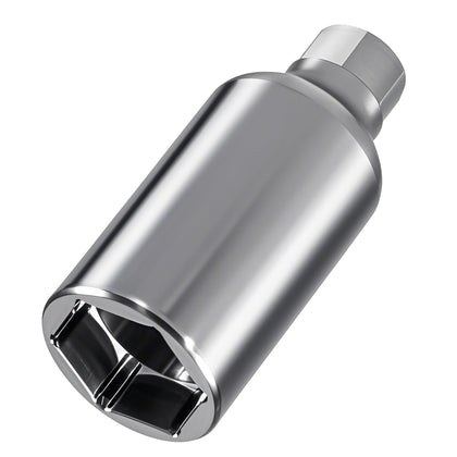 EVRBUL front view of socket showing compact tool and compatibility benefit