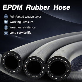 EVRBUL hose clamps and tools included for faster installation and secure connections